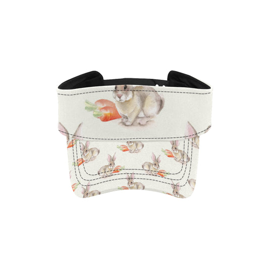Rabbit Pattern Print Design 01 Unisex Sun Visor