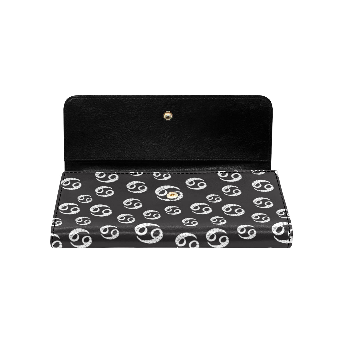 Cancer Zodiac Pattern Print Design 02 Women's Trifold Wallet