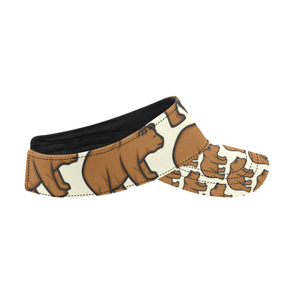 Bear Pattern Print Design BE05 Unisex Sun Visor