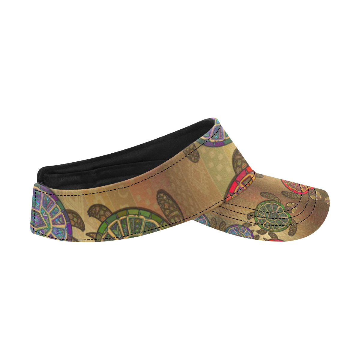Sea Turtle Tribal Colorful Unisex Sun Visor