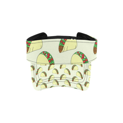 Taco Pattern Print Design TC05 Unisex Sun Visor