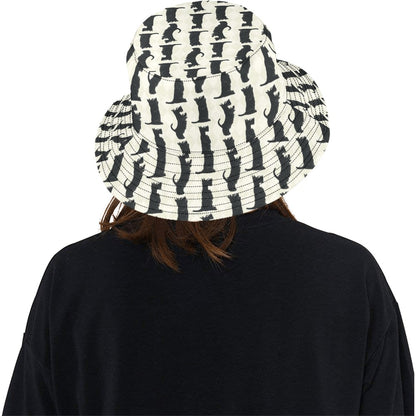 Scottish Terriers Print Design LKS309 Unisex Bucket Hat