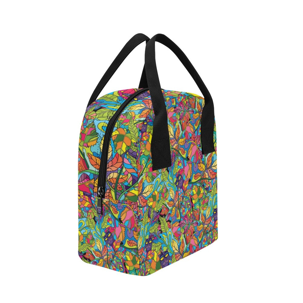 Trippy Print Design LKS301 Insulated Lunch Bag