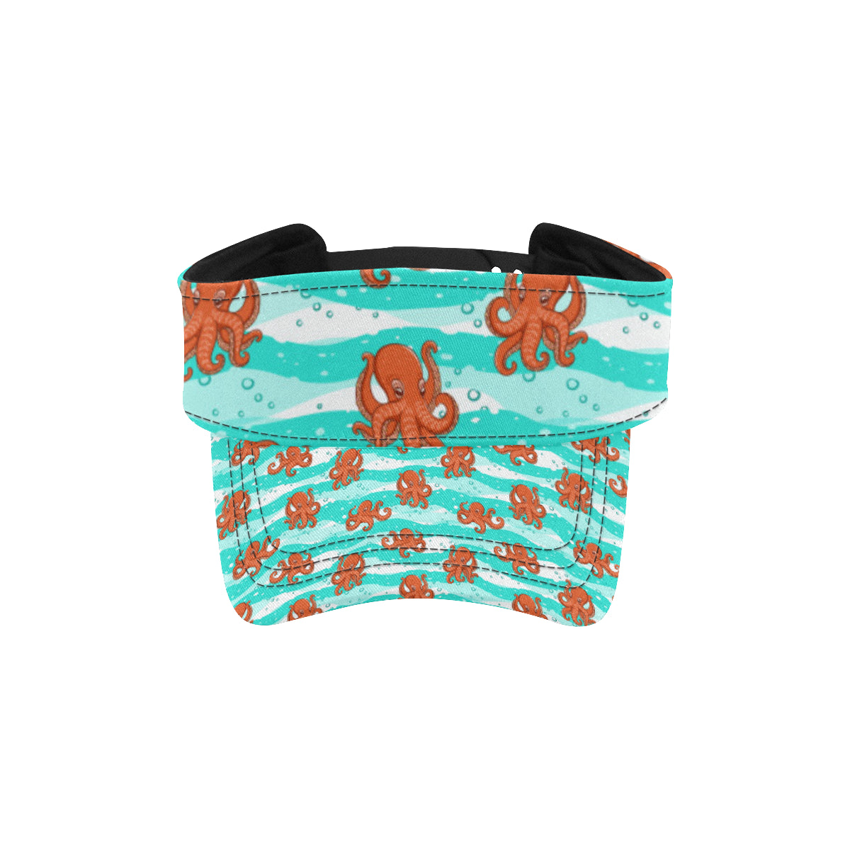 Octopus Cute Design Print Themed Unisex Sun Visor