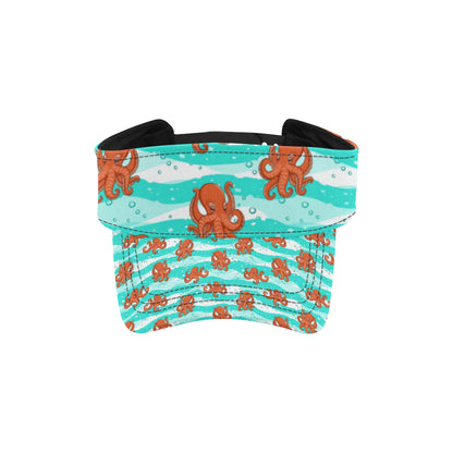 Octopus Cute Design Print Themed Unisex Sun Visor