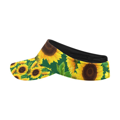 Sunflower Pattern Print Design SF02 Unisex Sun Visor