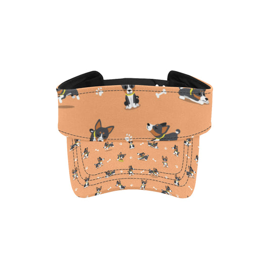 Basenji Pattern Print Design 01 Unisex Sun Visor