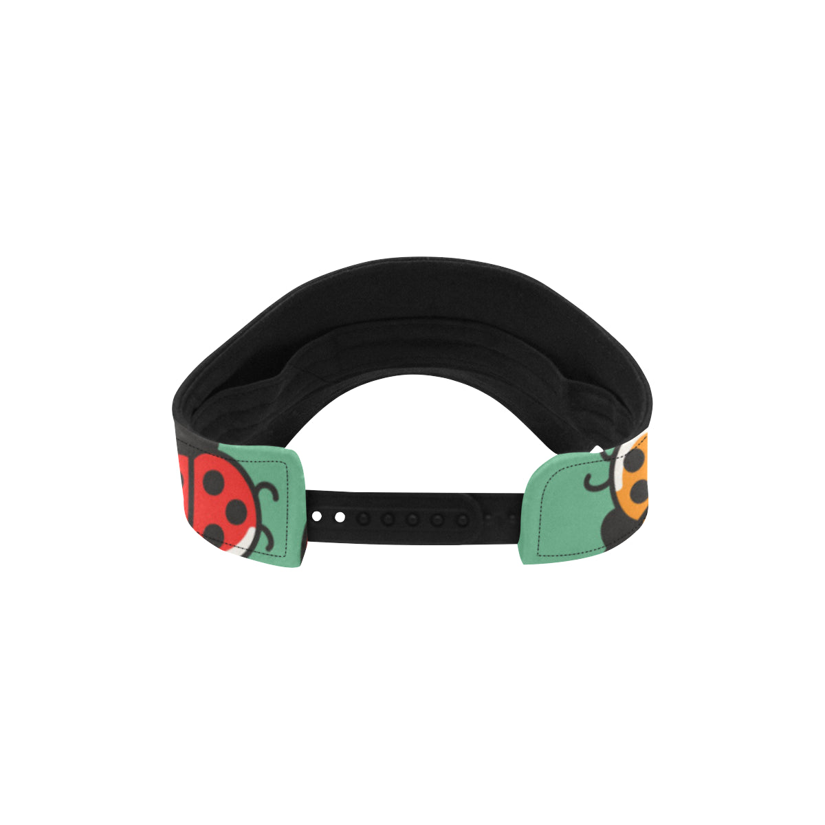 Ladybug Pattern Print Design 02 Unisex Sun Visor