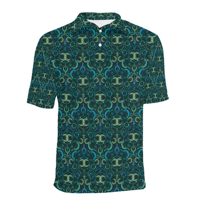 Celestial Pattern Print Design 07 Men Polo Shirt