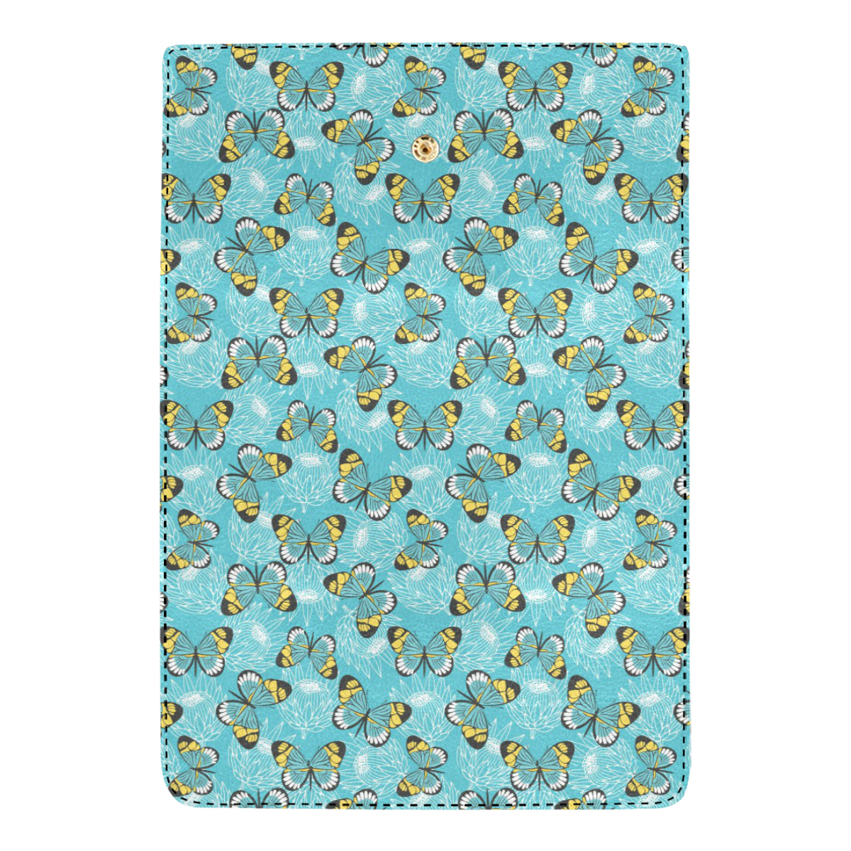 Butterfly Pattern Print Design 010 Women's Trifold Wallet