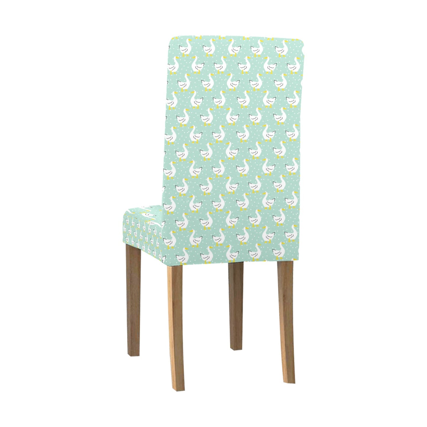 Goose Print Design LKS404 Dining Chair Slipcover