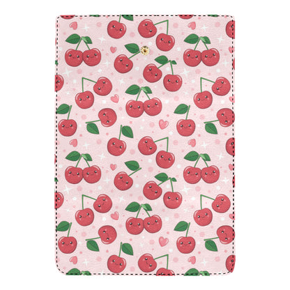Cherry Pattern Print Design CH02 Women's Trifold Wallet
