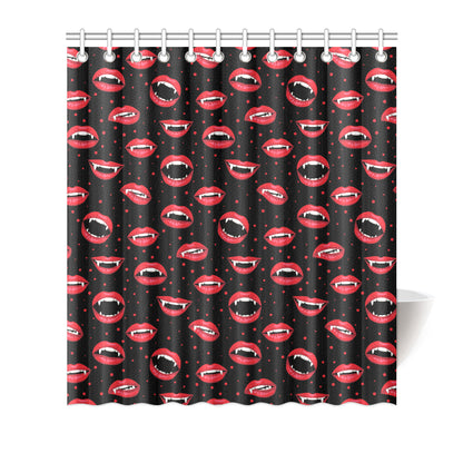 Halloween Pattern Print Design 01 Shower Curtain
