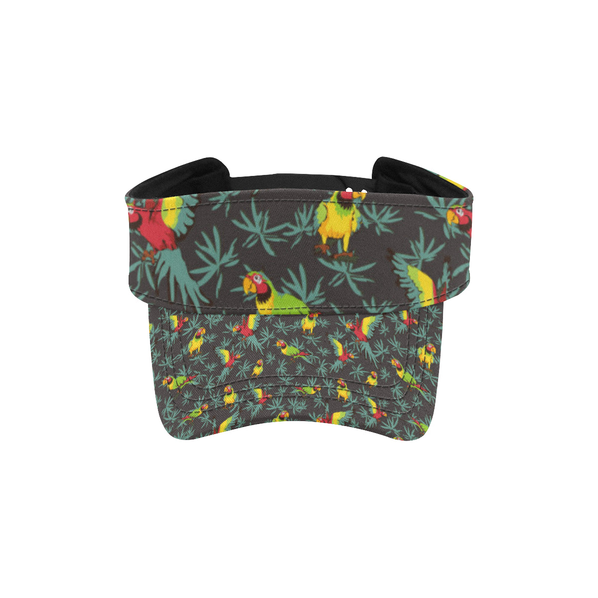 Parrot Themed Print Unisex Sun Visor
