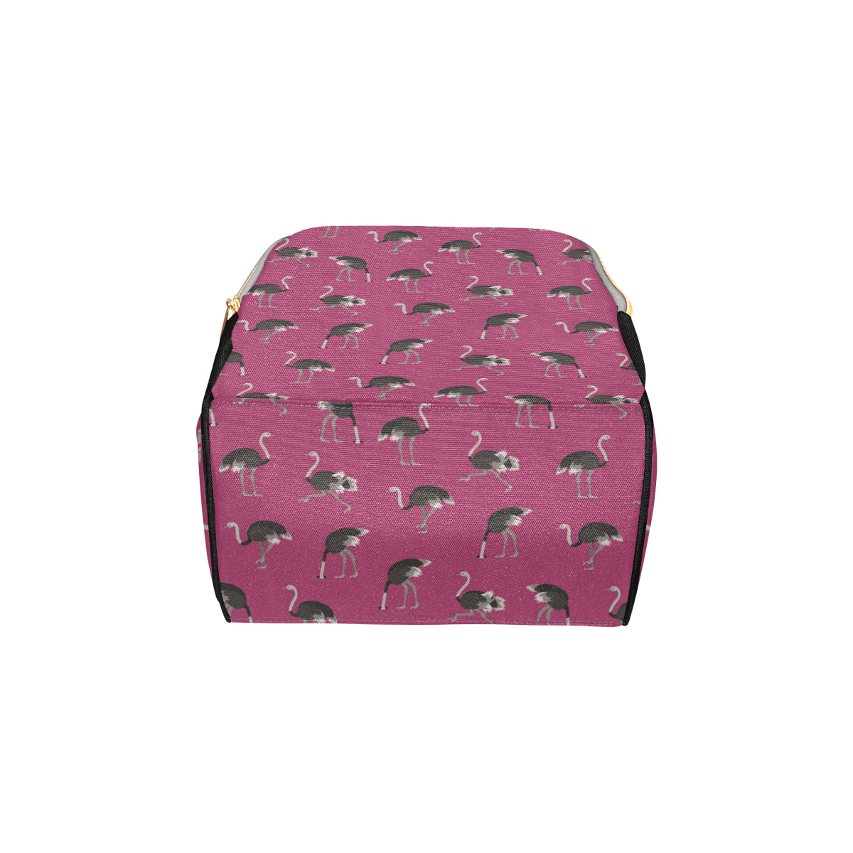 Emu Pattern Print Design 02 Diaper Bag Backpack