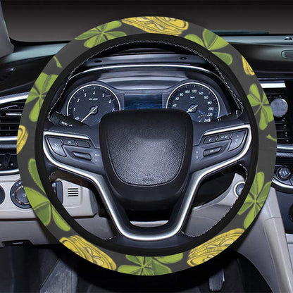St Patricks Day Print Design LKS305 Steering Wheel Cover with Elastic Edge