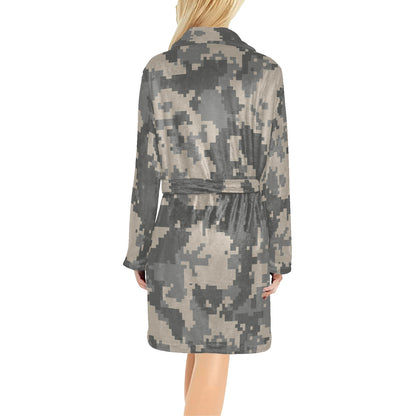 ACU Digital Camouflage Women's Fleece Robe