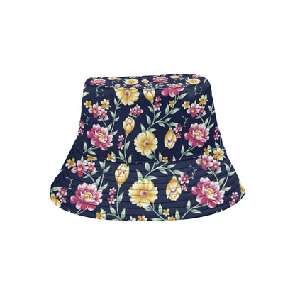 Gerberas Pattern Print Design GB03 Unisex Bucket Hat