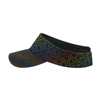 Chakra Colorful Symbol Pattern Unisex Sun Visor
