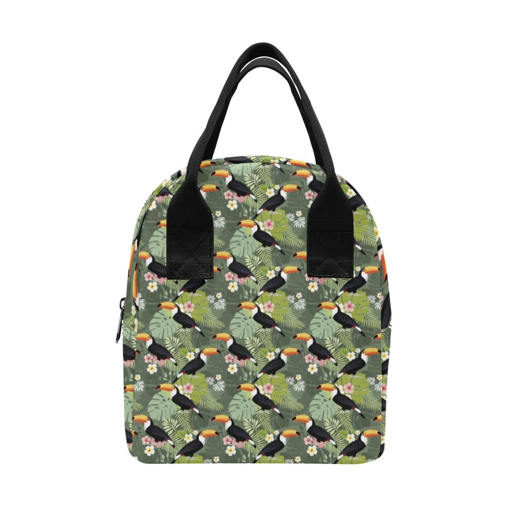 Toucan Print Design LKS304 Insulated Lunch Bag