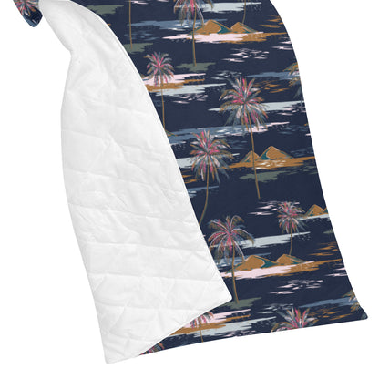 Pacific island Pattern Print Design A06 Premium Quilt