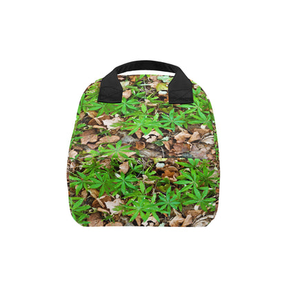Camouflage Realistic Tree Fresh Print Insulated Lunch Bag