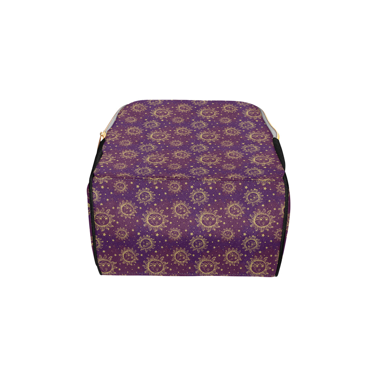 Sun Moon Star Design Themed Print Diaper Bag Backpack