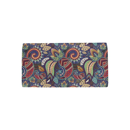 Paisley Boho Pattern Print Design A03 Women's Trifold Wallet