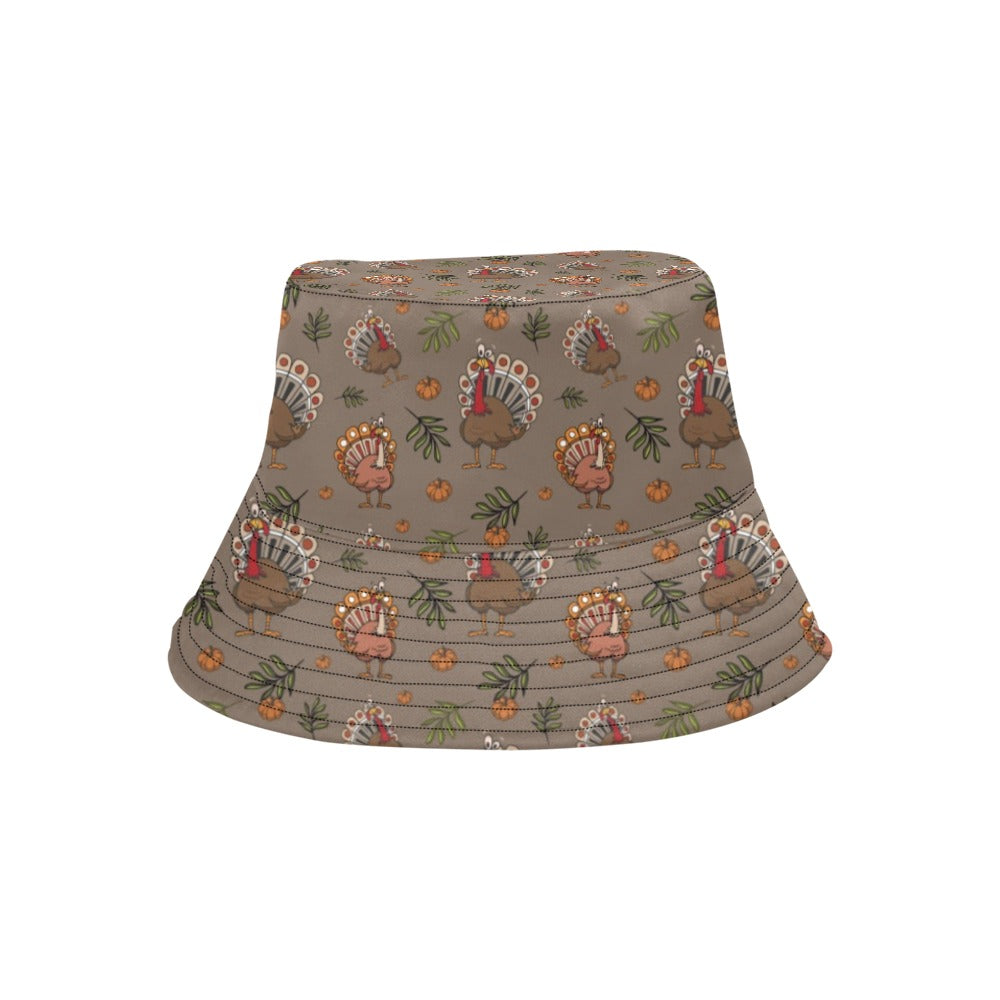Thanksgiving Print Design LKS306 Unisex Bucket Hat