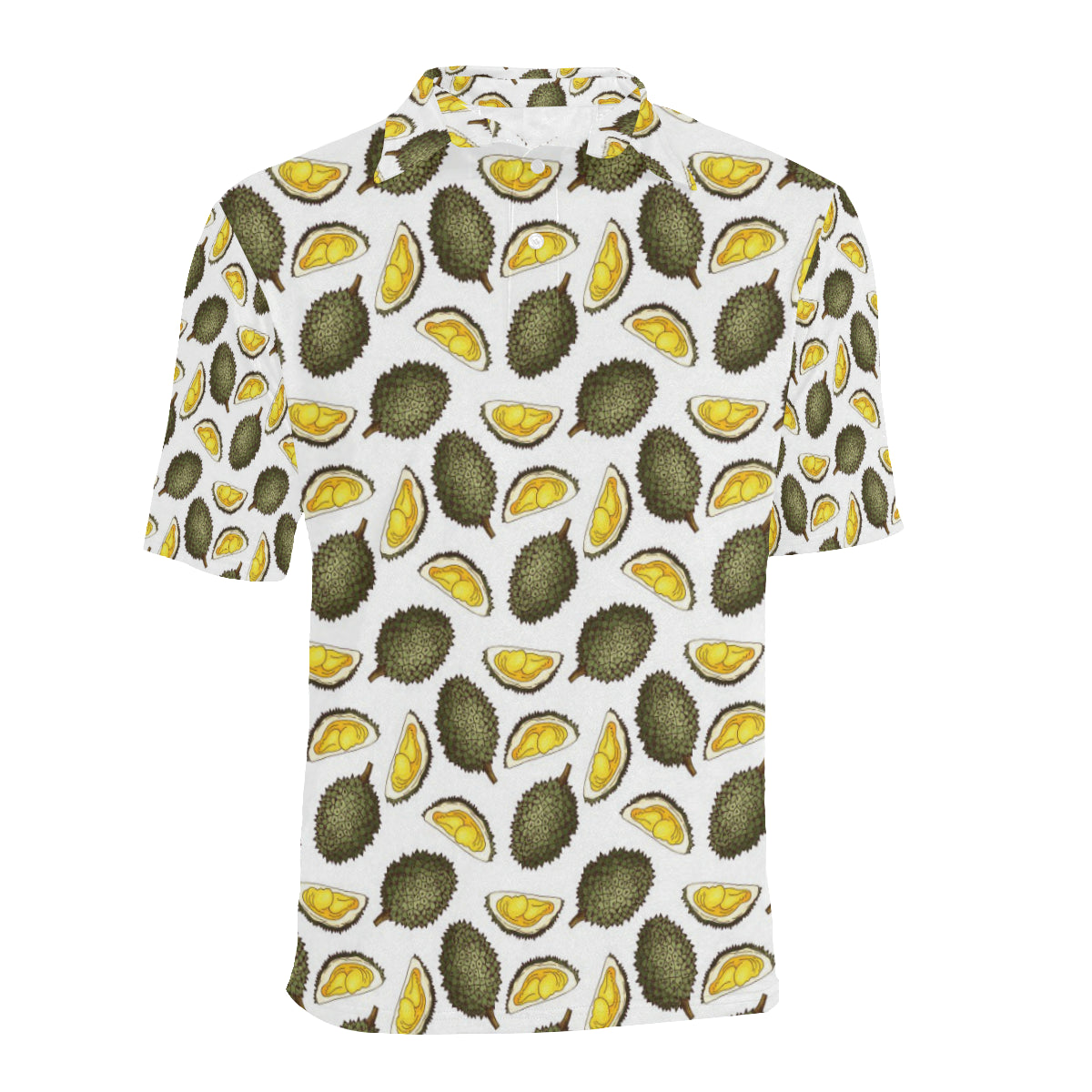 Durian Pattern Print Design DR03 Men Polo Shirt