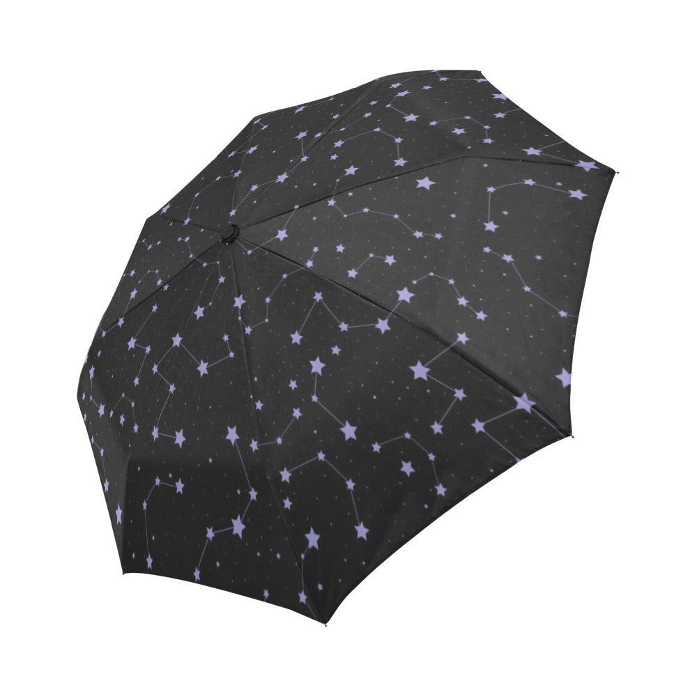 Star Print Design LKS303 Anti-UV Automatic Umbrella