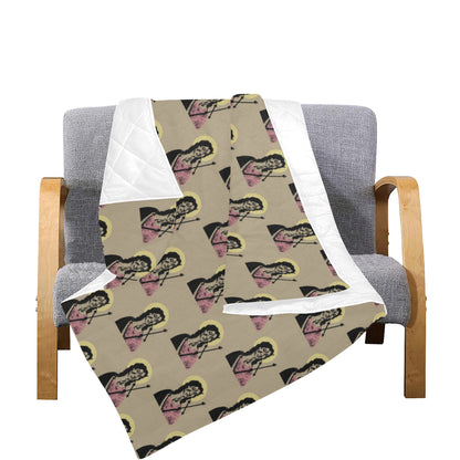 Christian Pattern Print Design 04 Premium Quilt