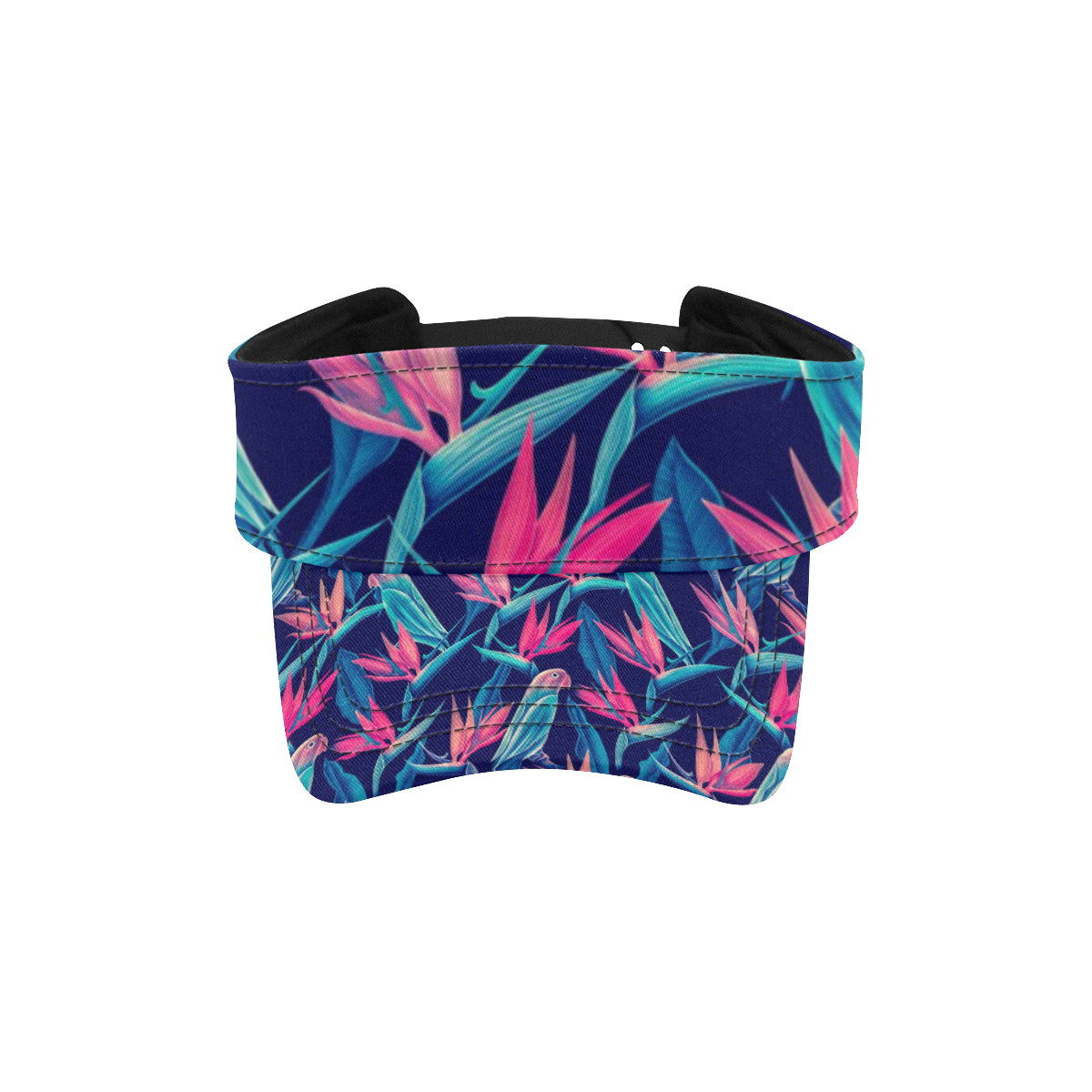 Tropical Flower Pattern Print Design TF024 Unisex Sun Visor