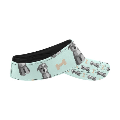 Schnauzers Pattern Print Design A03 Unisex Sun Visor