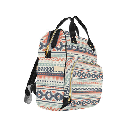 Tribal Aztec vintage pattern Diaper Bag Backpack