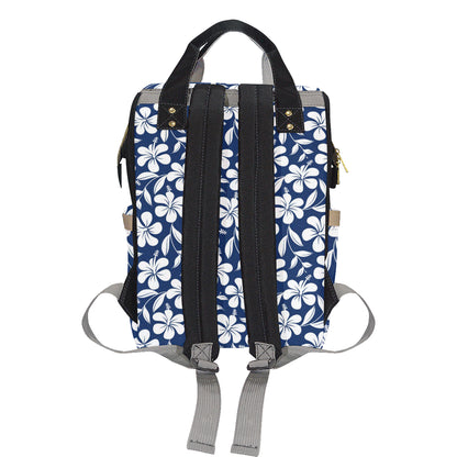 Hibiscus Pattern Print Design HB031 Diaper Bag Backpack