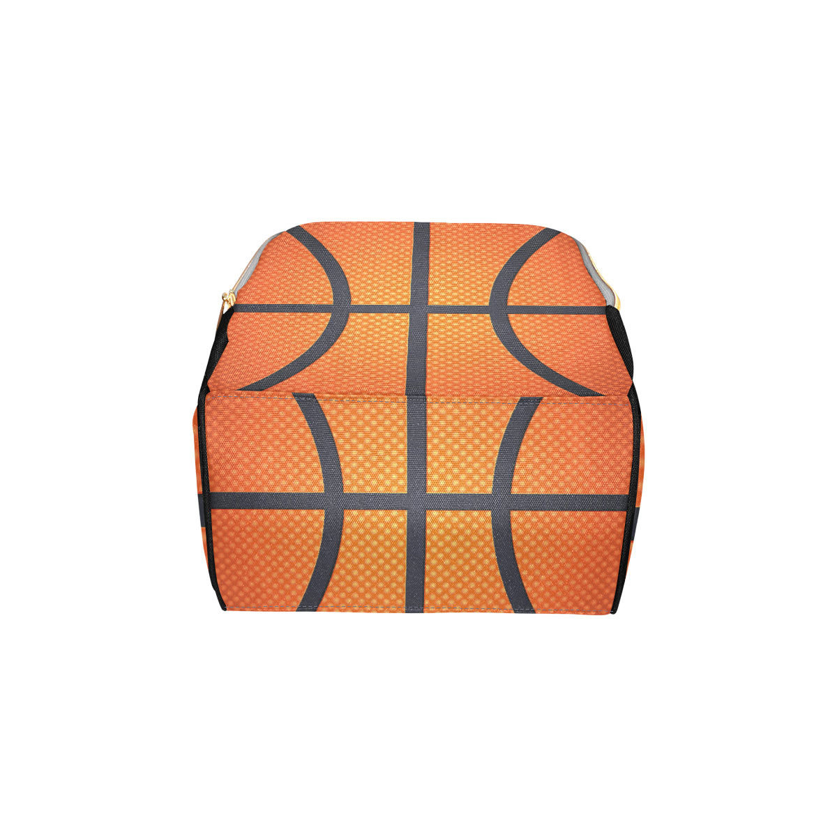 Basketball Texture Print Pattern Diaper Bag Backpack