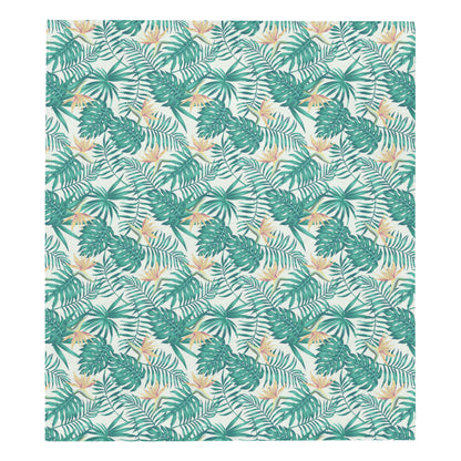 Bird Of Paradise Pattern Print Design 05 Premium Quilt