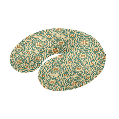 Cross Pattern Print Design 01 U-Shaped Travel Neck Pillow
