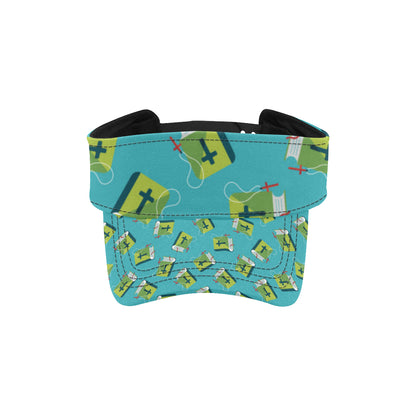 Bible Pattern Print Design 01 Unisex Sun Visor