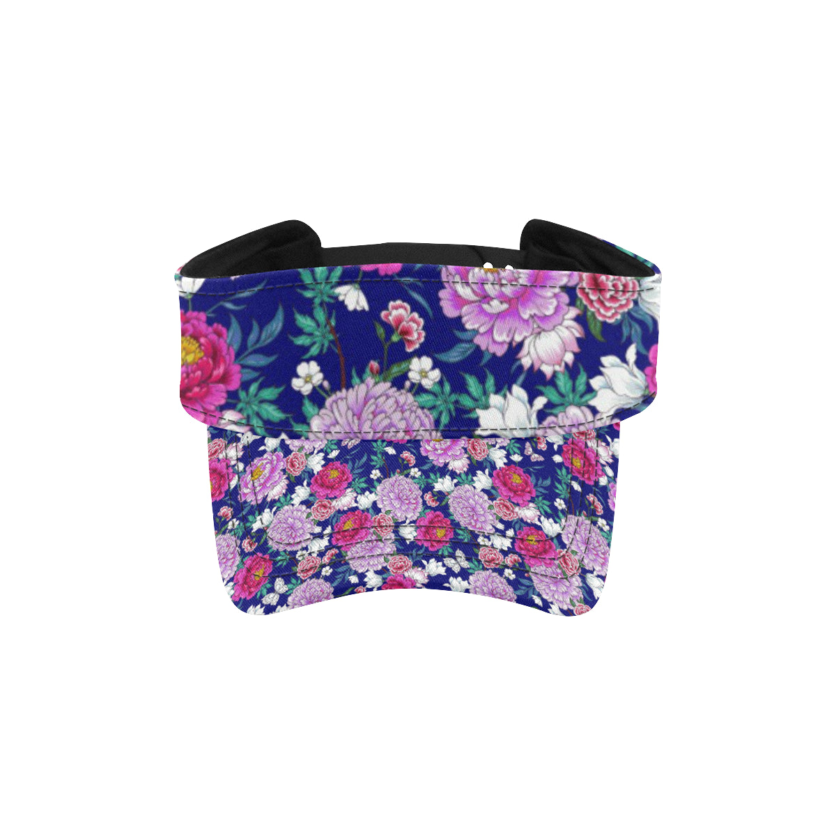 Dahlia Pattern Print Design DH013 Unisex Sun Visor