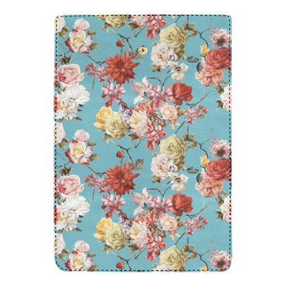 Summer Floral Pattern Print Design SF05 Women's Trifold Wallet