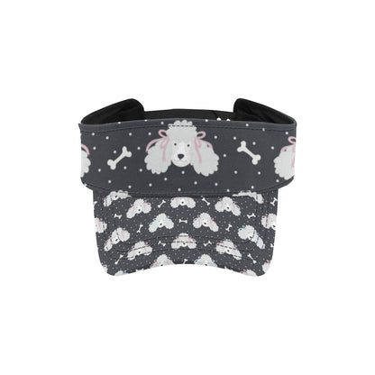 Poodle Pattern Print Design A03 Unisex Sun Visor