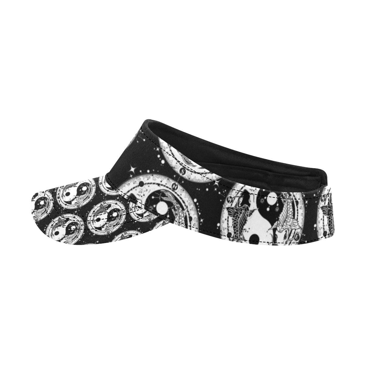 Yin Yang Koi Fish Unisex Sun Visor