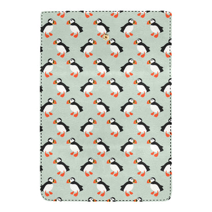 Puffin Pattern Print Design A03 Women's Trifold Wallet