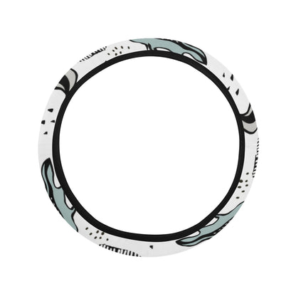 Skunk Print Design LKS303 Steering Wheel Cover with Elastic Edge