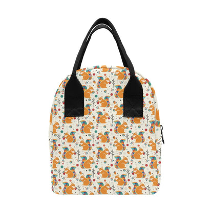 Squirrel Print Design LKS304 Insulated Lunch Bag