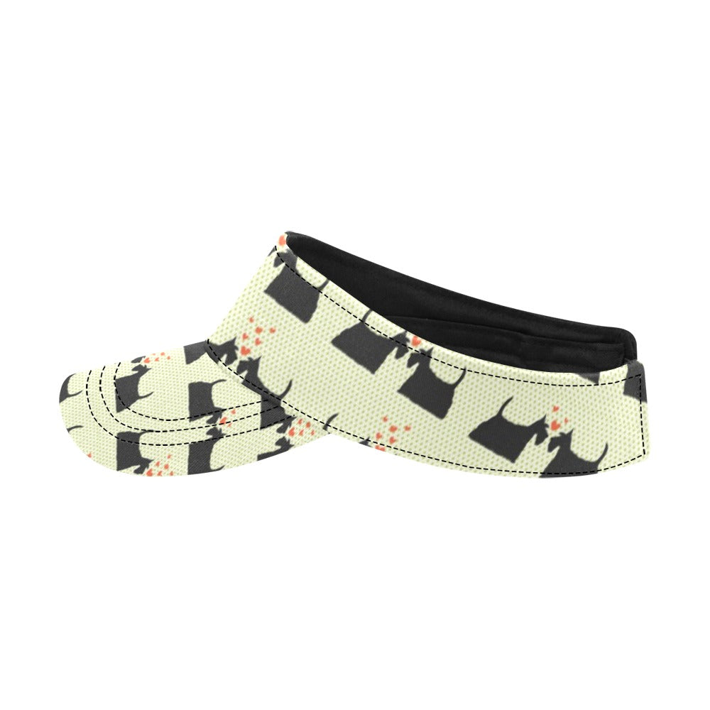 Scottish Terriers Print Design LKS304 Unisex Sun Visor