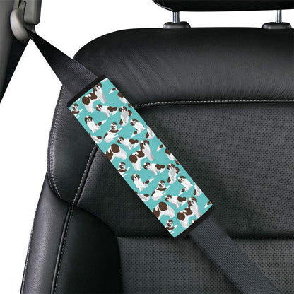 St Bernards Print Design LKS302 Car Seat Belt Cover