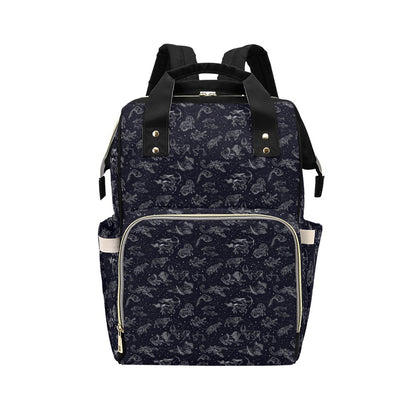 Zodiac Print Design LKS304 Diaper Bag Backpack